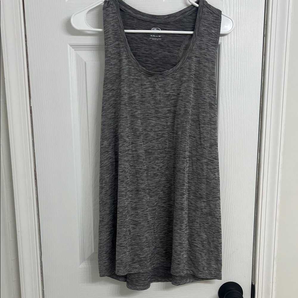 Athletic Works Charcoal Racerback Tank Top Women’s XL Moisture Wicking NWOT